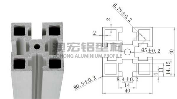 4040国标工业铝型材